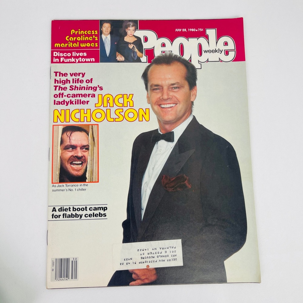 People Weekly July 28 1980 Jack Nicholson The Shining Cover Cheryl Tiegs Good